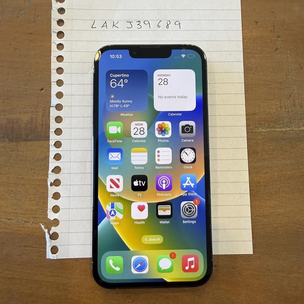 Apple iPhone 13 Pro - Unlocked, 512 GB, Sierra Blue, A2483
