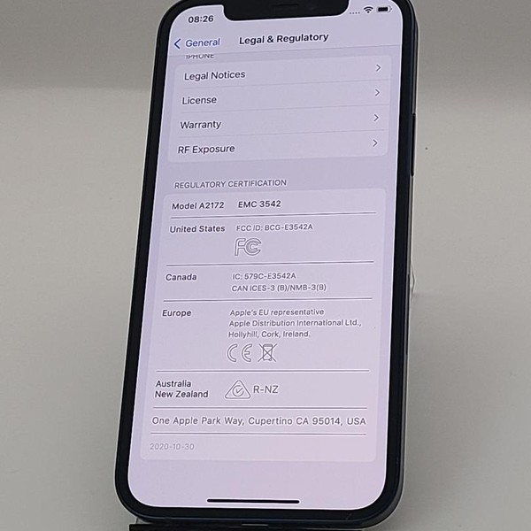 Apple iPhone 12 - AT&T, 64 GB, Blue, A2172