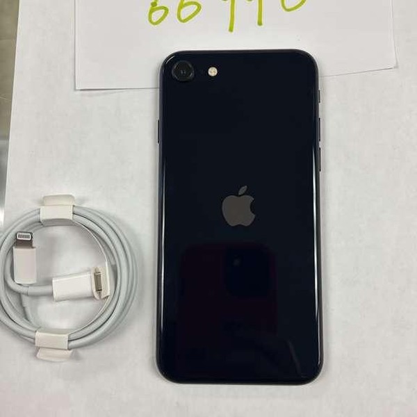 Apple iPhone SE 3rd Gen 2022 - Unlocked, 64 GB, Midnight, A2595