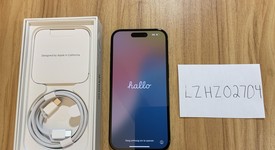 Mint
													Apple iPhone 15 - Unlocked, Black, 128 GB, A2846, photo 2 of 15