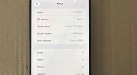 Good
													Apple iPhone 15 Pro Max - AT&T, Black, 256 GB, A2849, photo 2 of 6