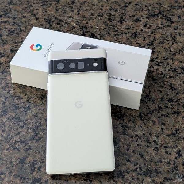 Google Pixel 6 Pro - AT&T, 128 GB, White, 12 GB, G8VOU