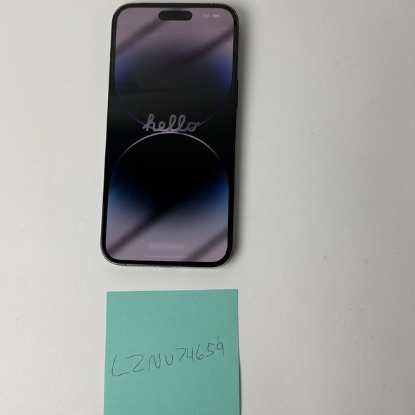 Apple iPhone 14 Pro Max - Unlocked, 128 GB, Black, A2651