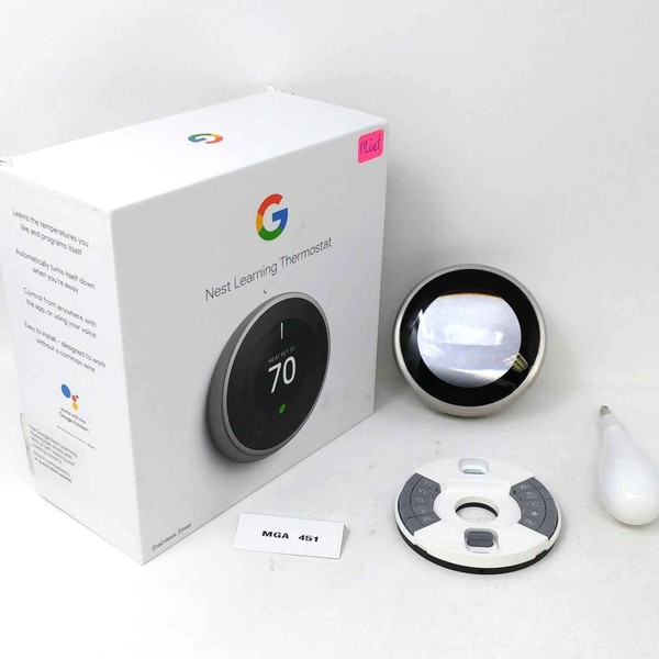 Nest Thermostat 3rd Gen - Silver
