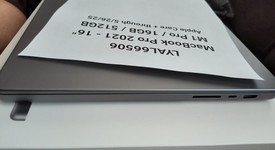 Good
													MacBook Pro 2021 - 16" - Apple M1 Pro 10-core, Gray, 512 GB, 16 GB, photo 4 of 11