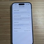 Good Apple iPhone 15 - Unlocked, 128 GB, Black, A2846