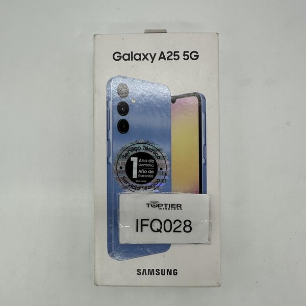 Samsung Galaxy A25 5G - Xfinity, 128 GB, Black & Blue