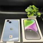 Mint Apple iPhone 14 - Unlocked, 128 GB, Blue, A2649