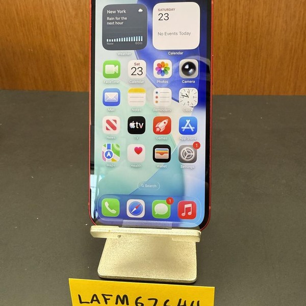 Apple iPhone 13 - Unlocked, 256 GB, Red, A2482