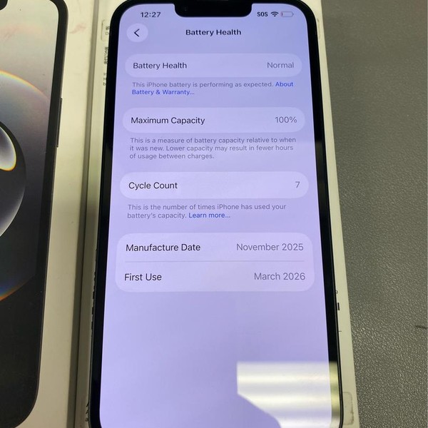 Apple iPhone 16e - Cricket, 128 GB, Black, A3212