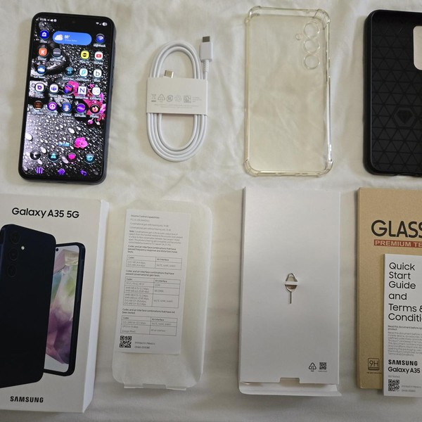 Samsung Galaxy A35 5G - Unlocked, 128 GB, Navy Blue, 6 GB