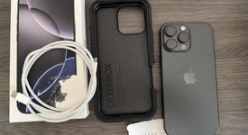 Good
													Apple iPhone 16 Pro Max - Unlocked, Black, 256 GB, A3084, photo 1 of 8