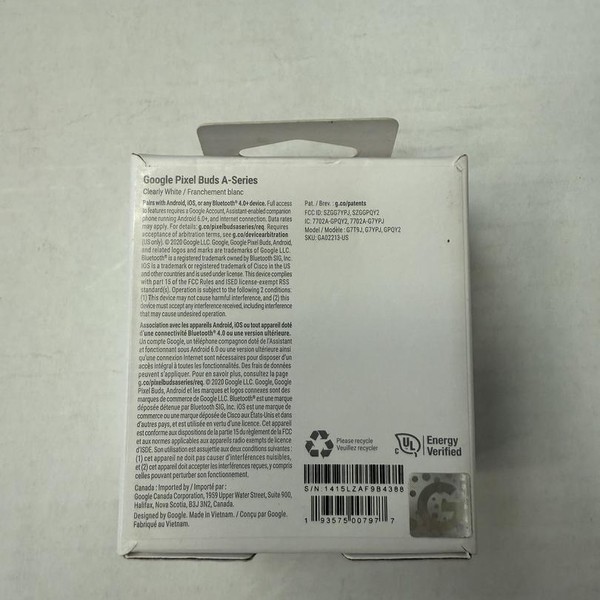 Google Pixel Buds A-Series - White