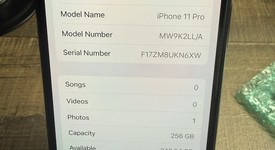 Good
													Apple iPhone 11 Pro - Unlocked, Green, 256 GB, A2160, photo 5 of 7