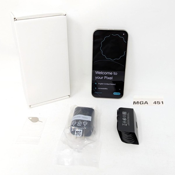 Google Pixel 9a - Unlocked, 128 GB, Porcelain, 8 GB