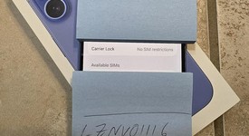 Mint
													Apple iPhone 16 - Unlocked, Ultramarine, 128 GB, A3081, photo 3 of 10