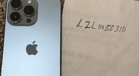 Mint
													Apple iPhone 13 Pro - Unlocked, Sierra Blue, 128 GB, A2483, photo 1 of 16