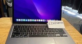 Good
													MacBook Air 2020 - 13" - I7, Silver, 1 TB, 16 GB, photo 1 of 5