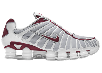 Nike Shox TL Neutral Grey Team Red for sale