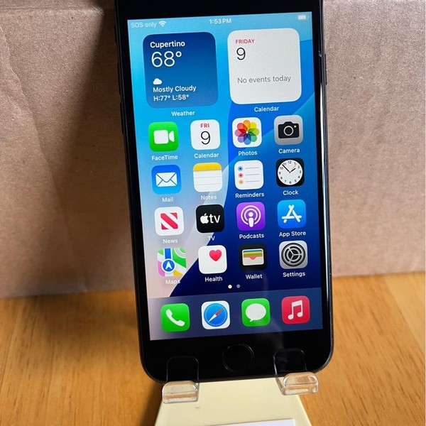 Apple iPhone SE 2nd Gen 2020 - Unlocked, 64 GB, Black, A2275