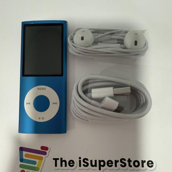 Apple iPod Nano 4th Gen - Blue, 16 GB