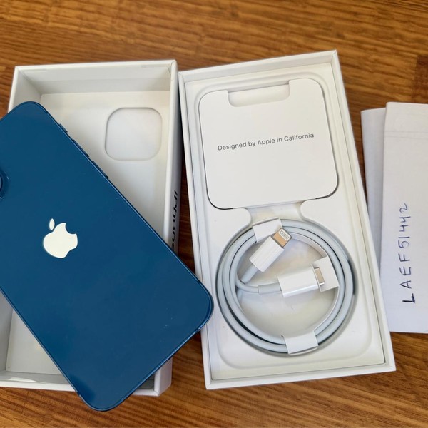 Apple iPhone 13 Mini - Unlocked, 256 GB, Blue, A2481