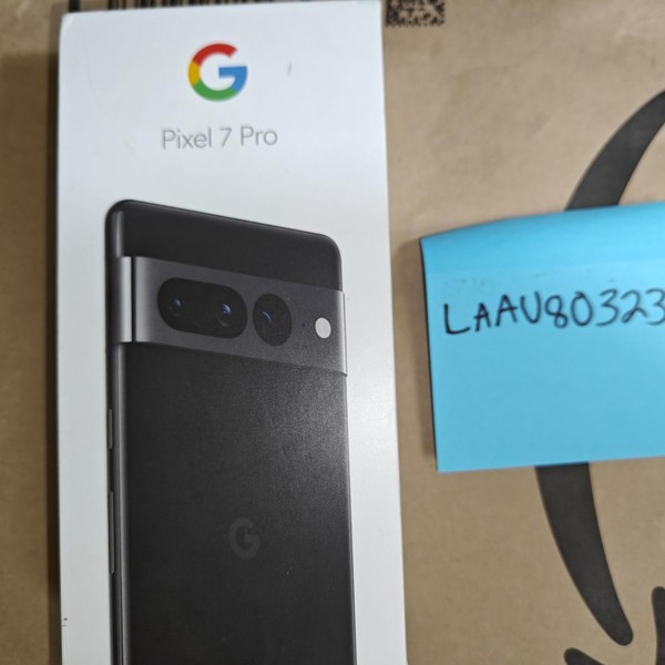 Google Pixel 7 Pro - Unlocked, Obsidian, 256 GB, 12 GB, GE2AE