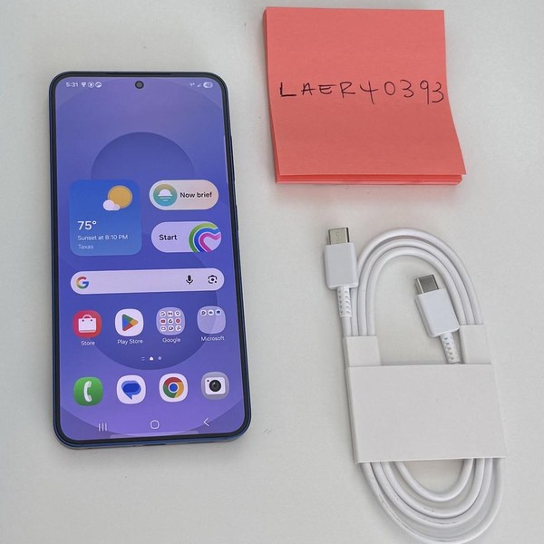 Samsung Galaxy S25 - AT&T, 128 GB, Navy Blue, 12 GB, SM-S931U