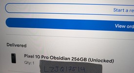 New
													Google Pixel 10 Pro - Unlocked, Obsidian, 256 GB, G4QUR, photo 5 of 5