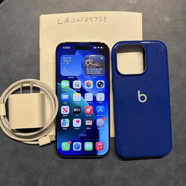 Apple iPhone 16 Pro - AT&T, 256 GB, Natural, A3083