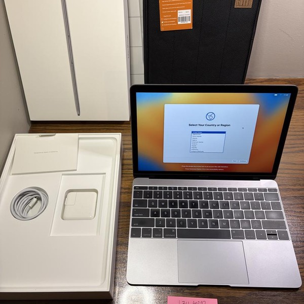 Macbook Retina 2017 - 12 inch - 512 GB, Silver, 16 GB, Intel Core i5