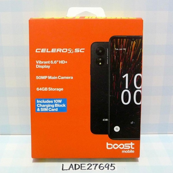 Celero 5G SC - Boost, 64 GB, Black