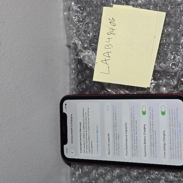 Apple iPhone 11 - Unlocked, Red, 128 GB, A2111