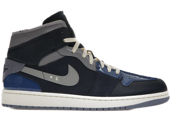 Jordan 1 Mid SE Craft Obsidian French Blue Ashen Slate White for sale