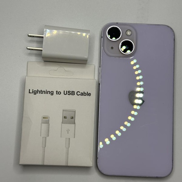 Apple iPhone 14 - Unlocked, 128 GB, Purple, A2649