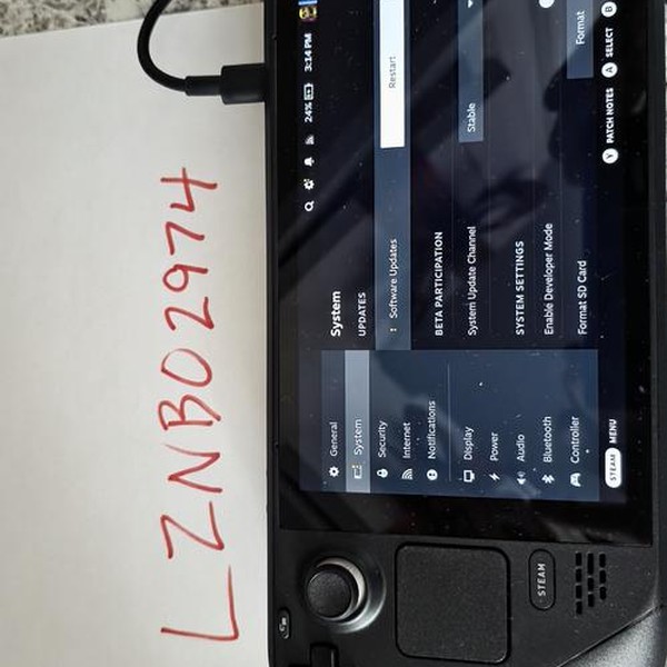 Steam Deck - 256 GB, Black, 16 GB, AMD