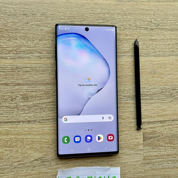 Samsung Galaxy Note 10 - AT&T, Black, 256 GB, 8 GB, SM-N970U