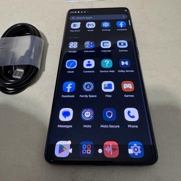 Motorola Edge (2023) - Unlocked, 256 GB, Black, 8 GB