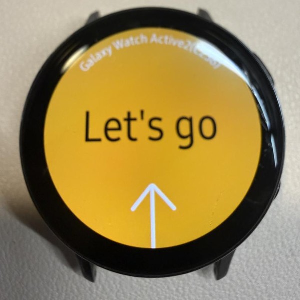 Samsung Galaxy Watch Active2 44mm - Unlocked, Black, Stainless Steel