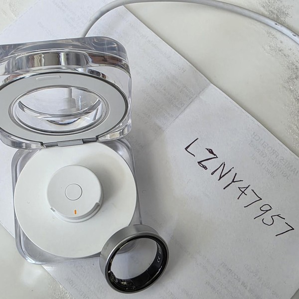 Samsung Galaxy Ring - Silver, Size 12