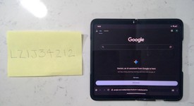 Good
													Google Pixel Fold - Unlocked, Obsidian, 256 GB, 12 GB, G9FPL, photo 3 of 7