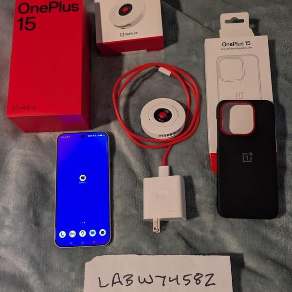 OnePlus 15 - Unlocked, 512 GB, Sand Storm, 16 GB