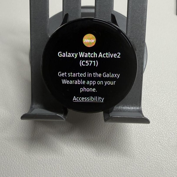Samsung Galaxy Watch Active2 44mm - Unlocked, Black, Stainless Steel