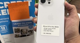 Mint
													Apple iPhone 16 Pro Max - Unlocked, White, 256 GB, A3084, photo 3 of 6