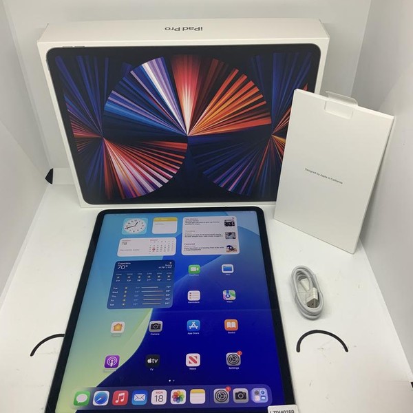 Apple iPad Pro 12.9 inch 5th Gen 2021 - Wi-Fi, 256 GB, Gray