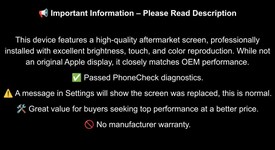 Good
													Apple iPhone 16e - Unlocked, Black, 128 GB, A3212, photo 4 of 8