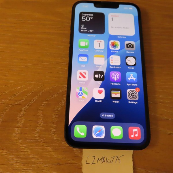 Apple iPhone 16e - Unlocked, 128 GB, Black, A3212