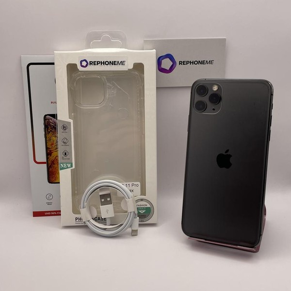 Apple iPhone 11 Pro Max - Unlocked, 256 GB, Gray, A2161