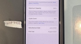 Good
													Apple iPhone 15 - Unlocked, Pink, 128 GB, A2846, photo 1 of 6