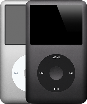 Apple iPod Classic 6th Gen 2008 - 80 GB, Silver